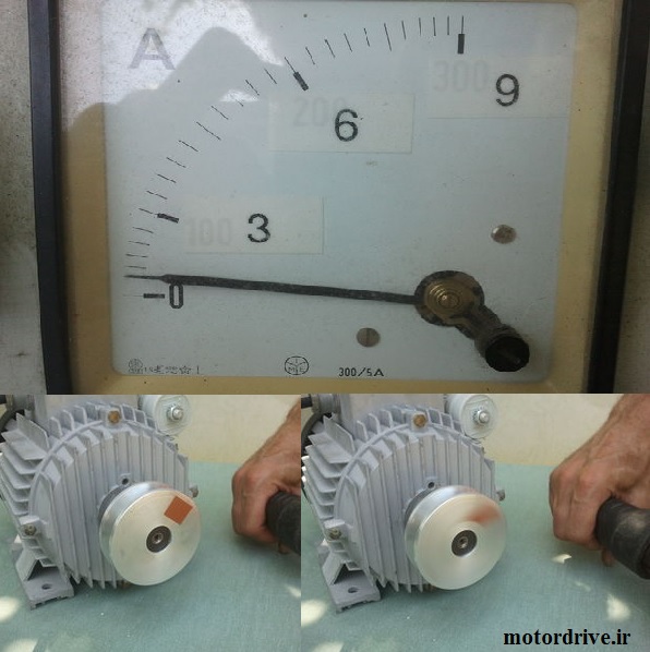 تست موتور و اندازه گیری جریان