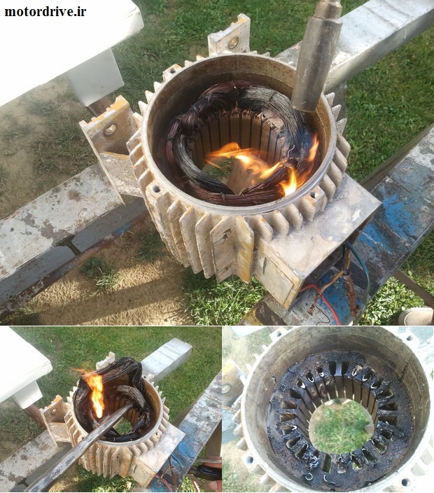  بیرون آوردن سیم پیچ