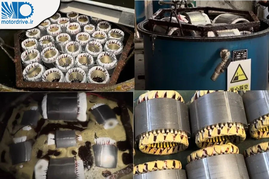 عایق سیم پیچی یک سیستم شارلاک زنی اشباء ، فشار و خلاء